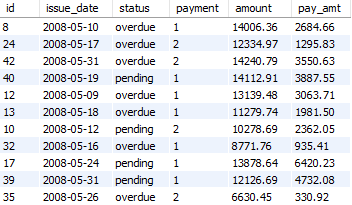 Payment Query